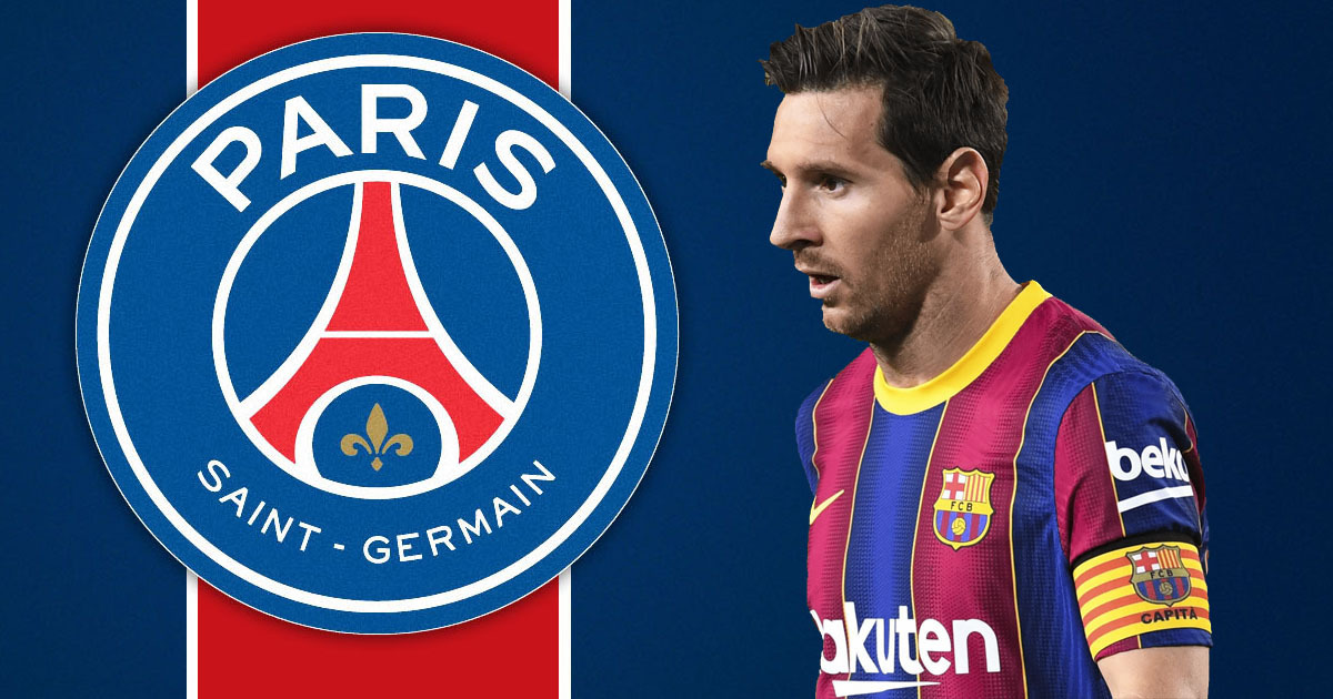 Messi PSG FC Barcelona