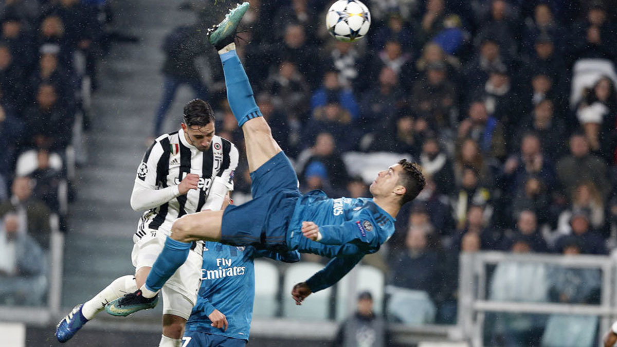 Chilena de Cristiano Ronaldo en el Juventus - Real Madrid