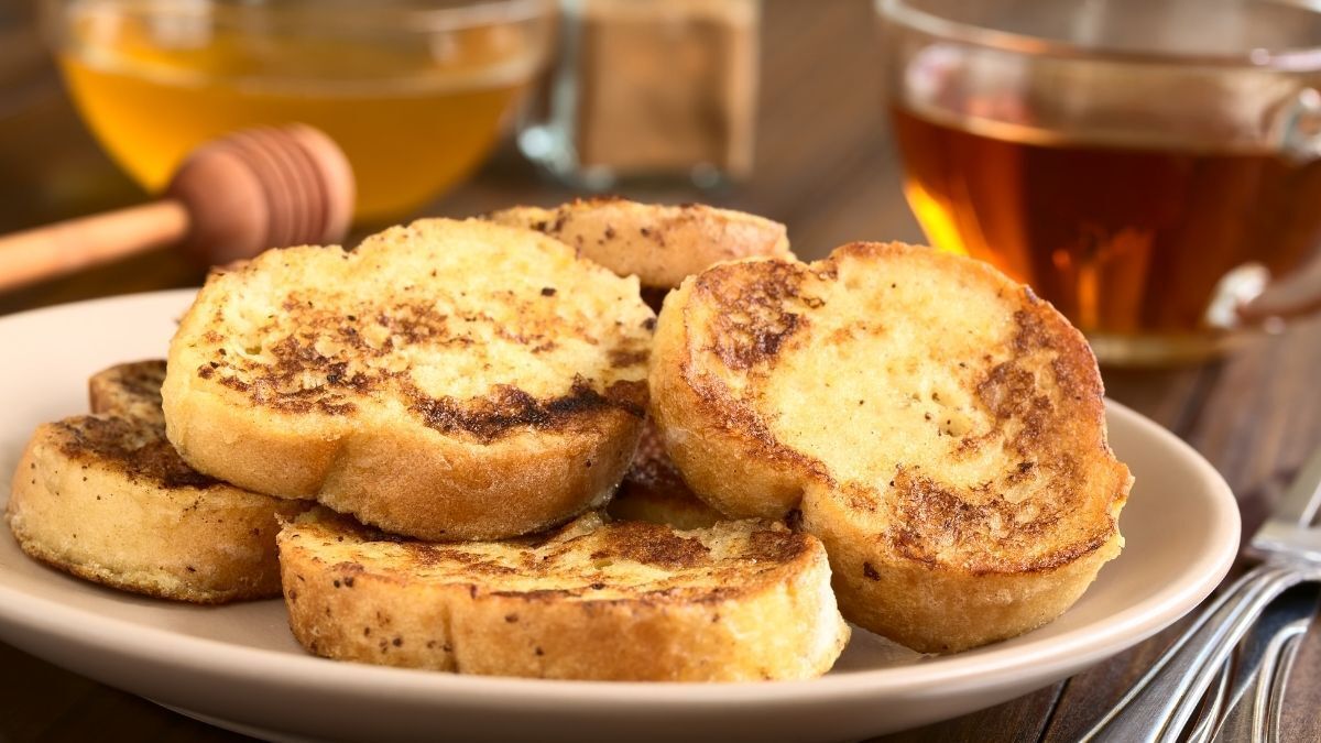 Preparación de pan para torrijas 1