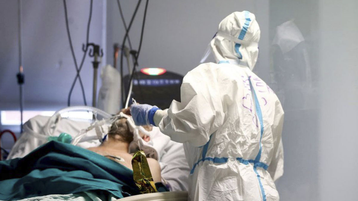 Ingresado de Covid-19 en un hospital