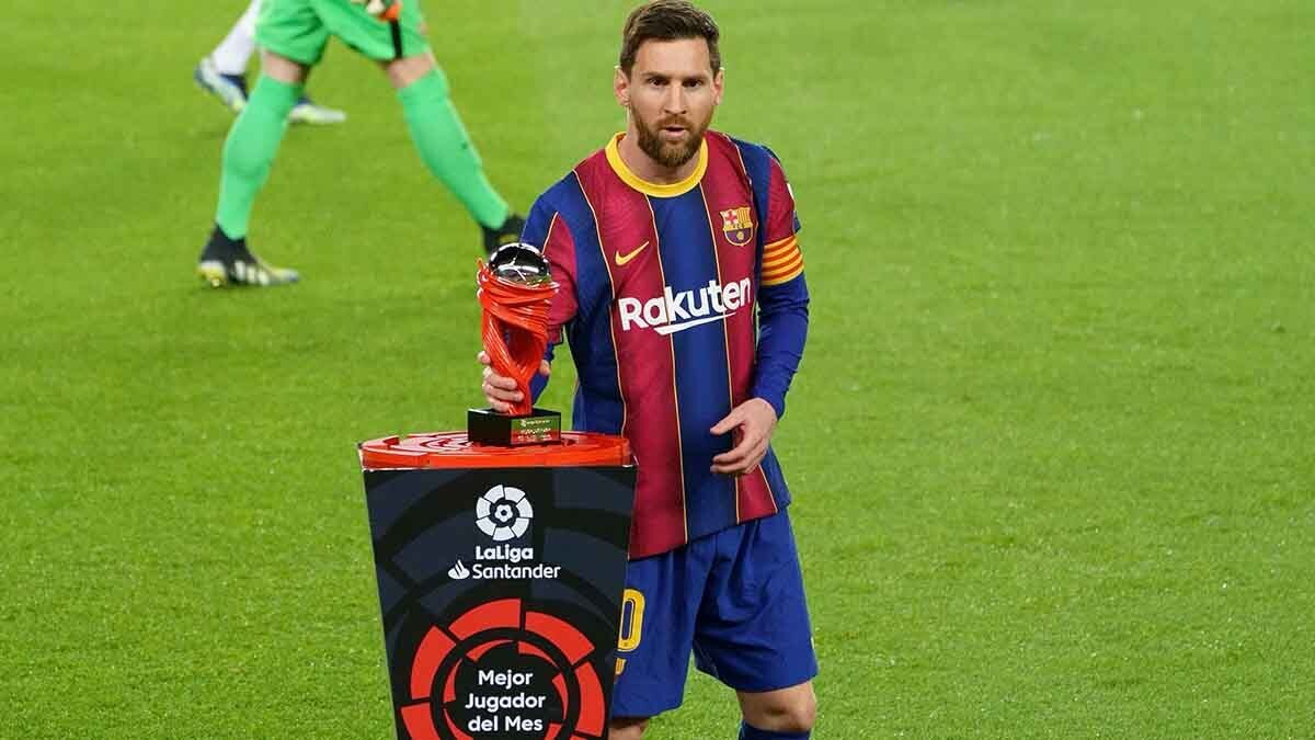 Lionel Messi, premio al mejor jugador de LaLiga en el mes de febrero | Foto: LaLiga