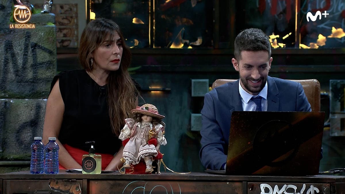 Candela Peña y David Broncano./ La Resistencia