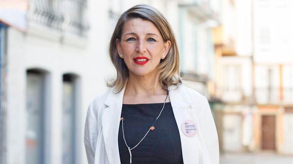 Yolanda Díaz, ministra de Trabajo | Foto de Europa Press