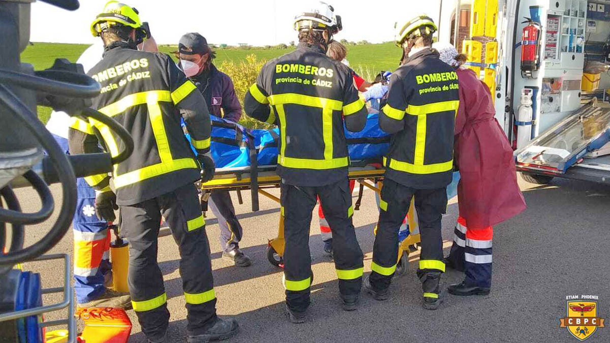 Accidente en Chiclana 