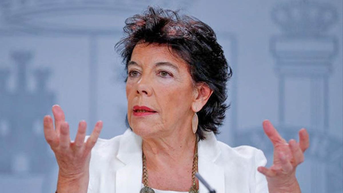 Isabel Celaá, ministra de Educación