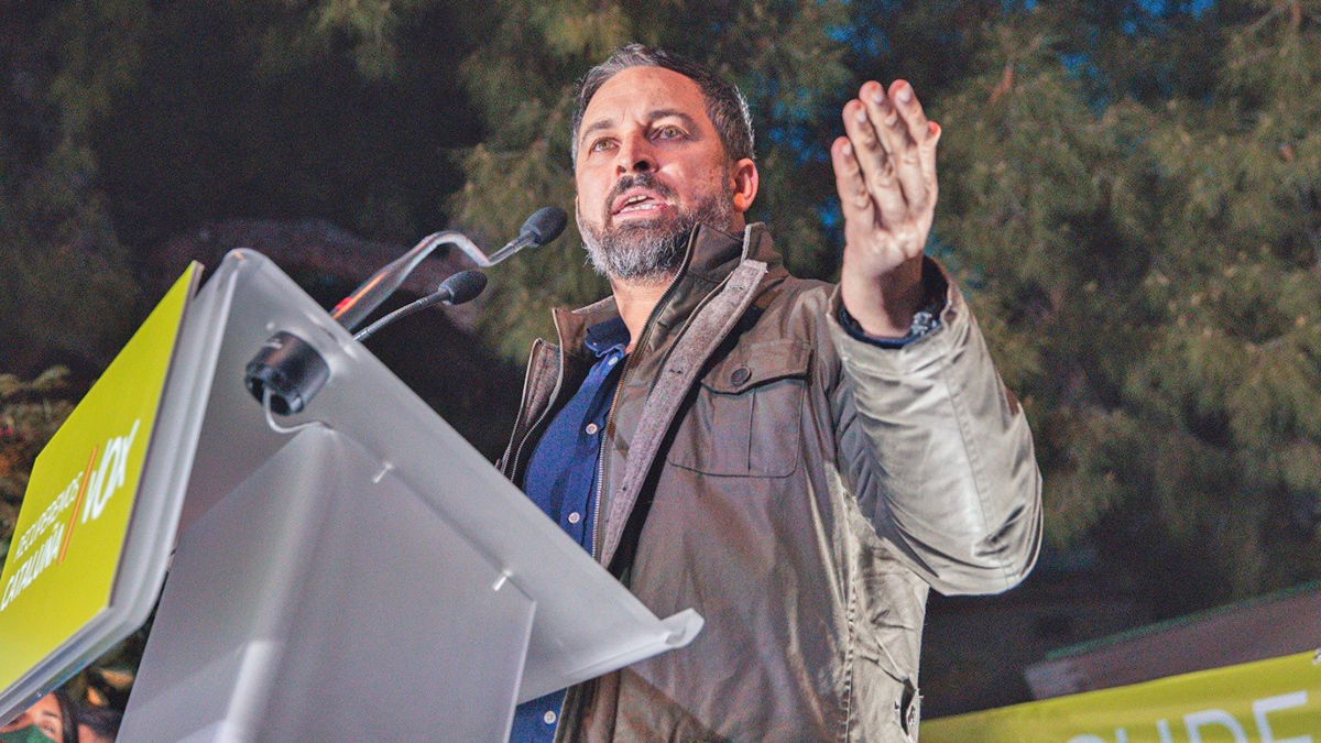 Santiago Abascal, presidente de Vox