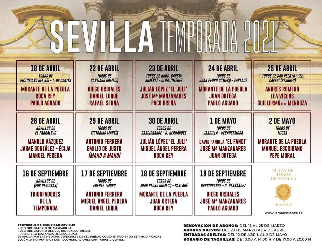 2 Carteles de Sevilla 2021