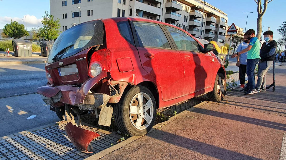 Accidente en Avenida juan Carlos I - Jerez de la Frontera | Jesús Catalán