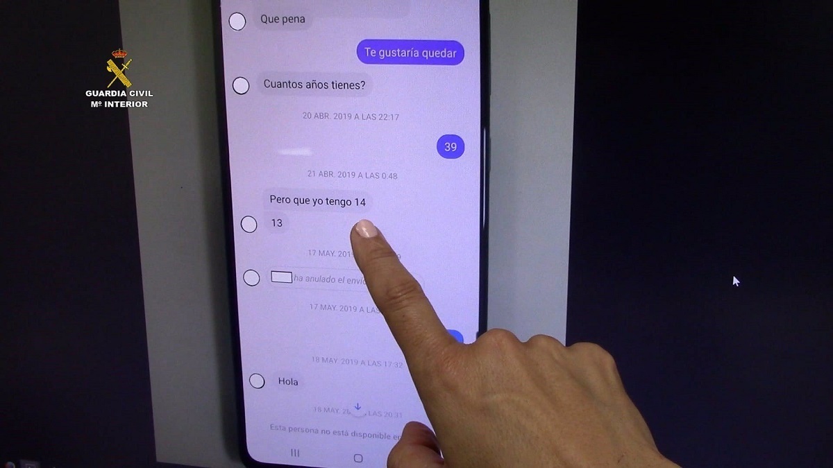 Conversación depredador Arcos