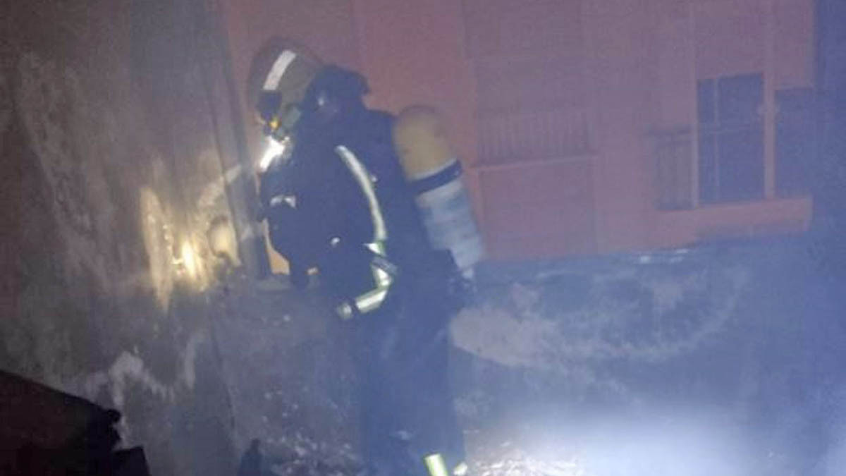 Incendio vivienda Málaga