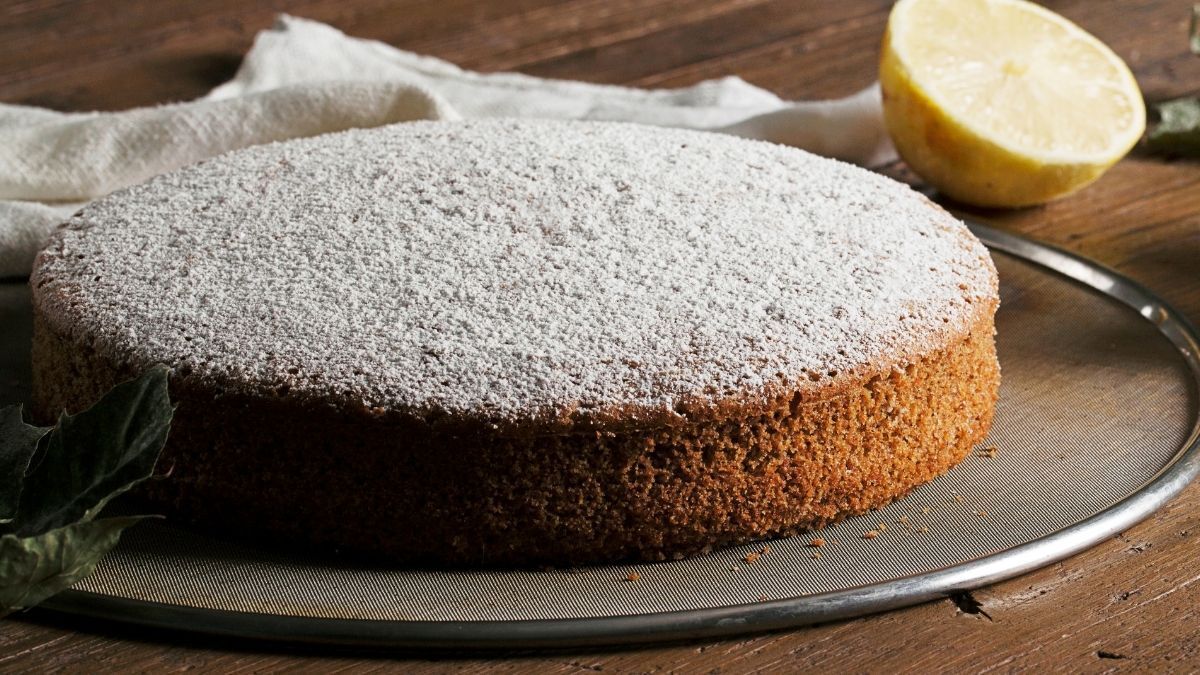 Bizcocho de limón horneado