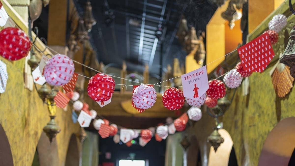 Decorado de Feria de la sala Bereber | Foto de Danny JCelis
