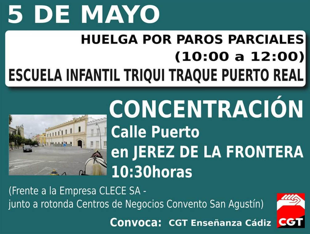 Huelga Escuela Infantil Triqui Traque