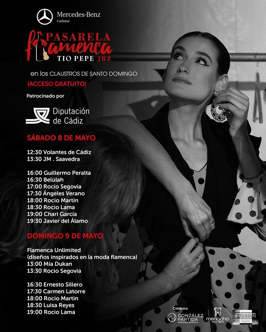 Cartel Pasarela flamenca
