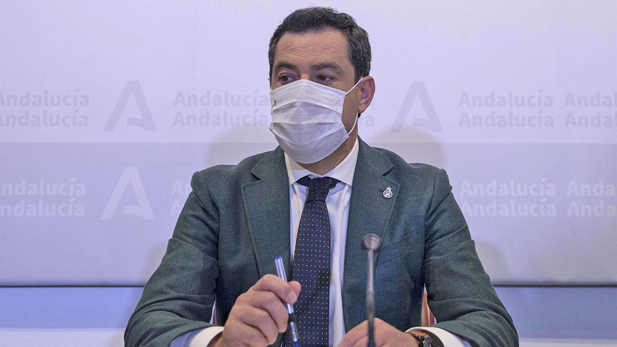 Juanma Moreno, presidente Junta de Andalucía