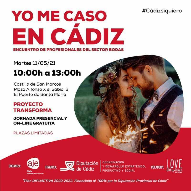 AJE Cádiz organiza Yo me caso en Cádiz