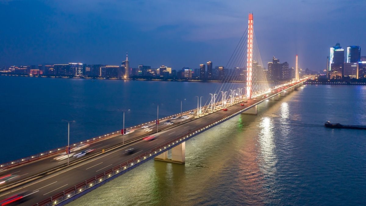 Puente de la bahía de Hangzhou