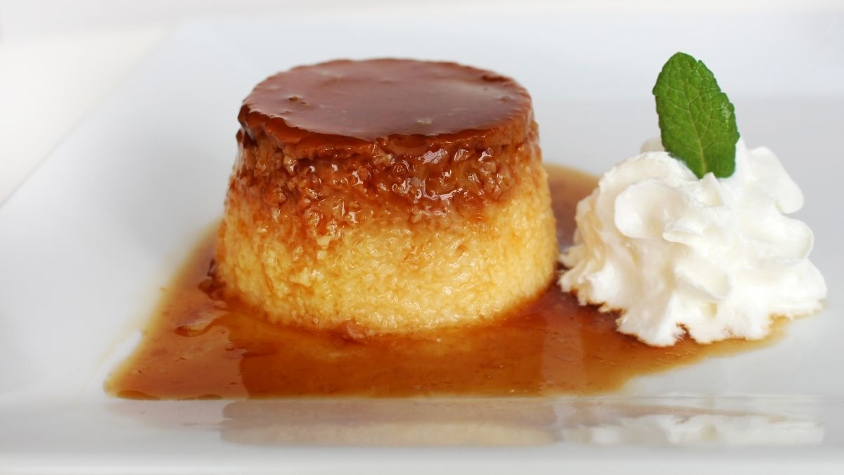 Flan de Huevo con nata