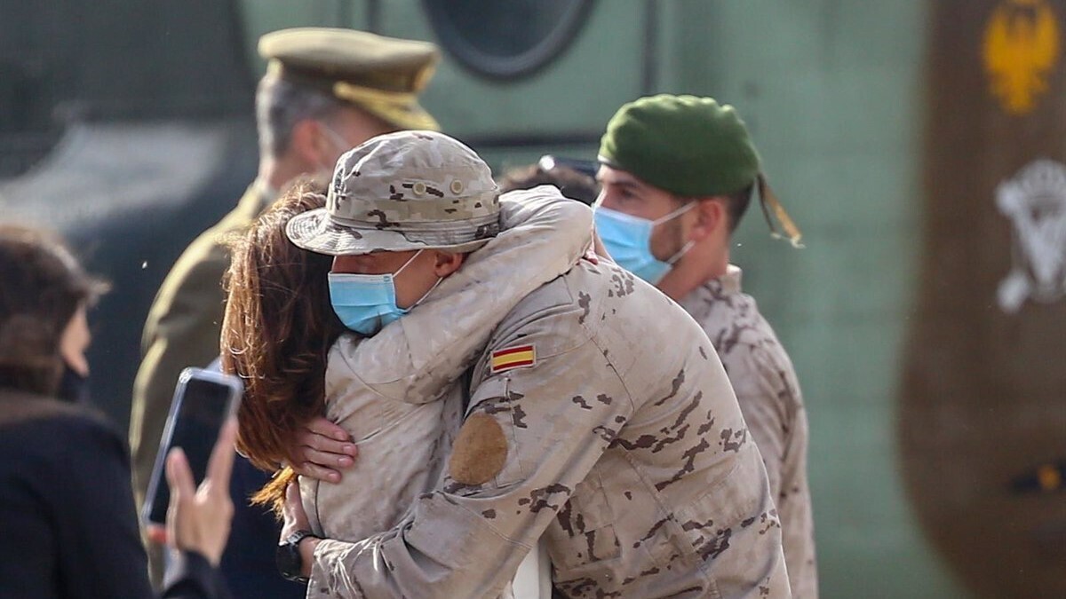 militares Afganistán vuelta España Felipe VI