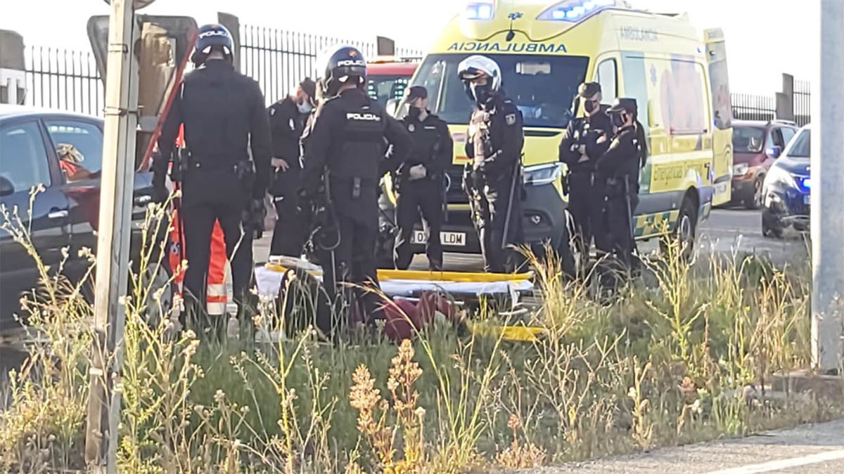 Mujer herida en una persecución de película en Jerez | Sergio Castro