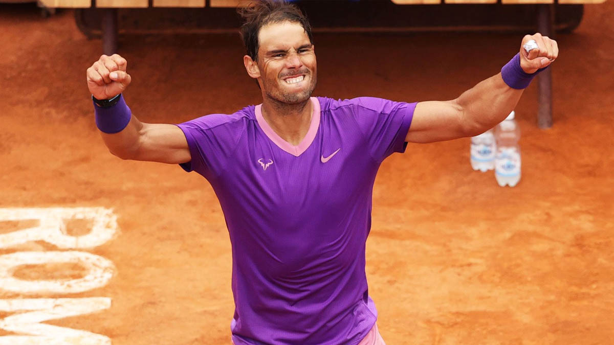 Rafael Nadal conquista Roma