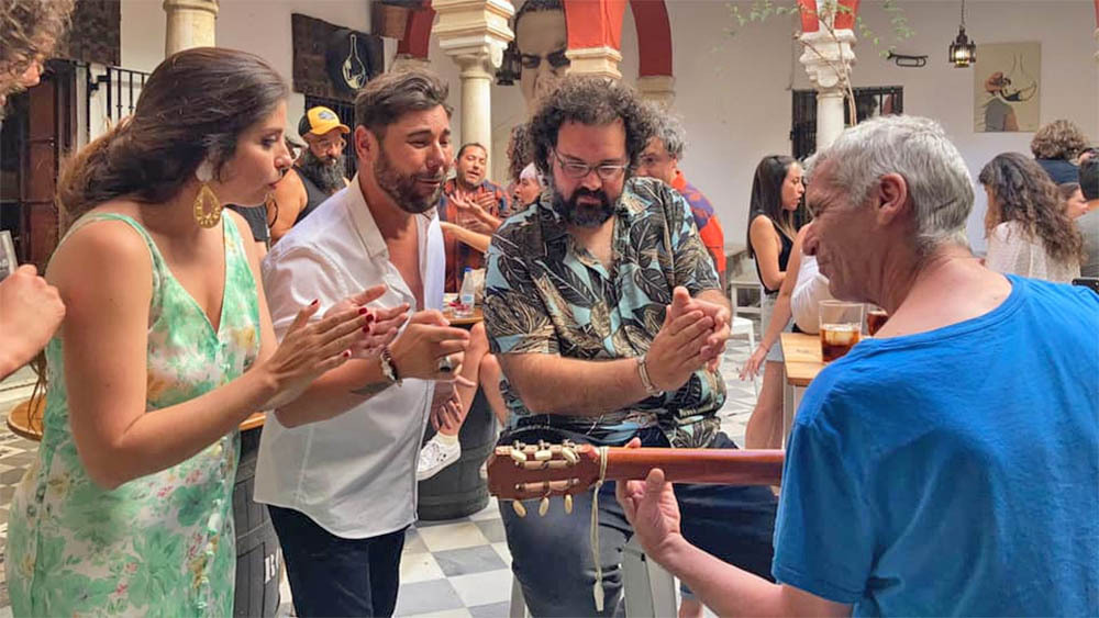 Miguel Poveda con El Chusco, Soleá Morente y Lele en Damajuana - Jerez