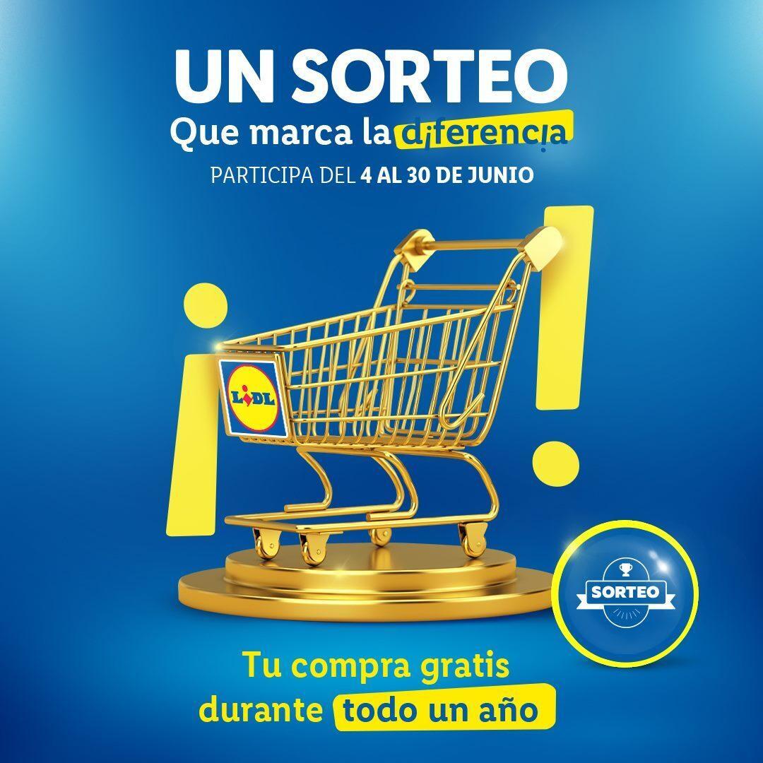 Carro de compra gratis en Lidl 