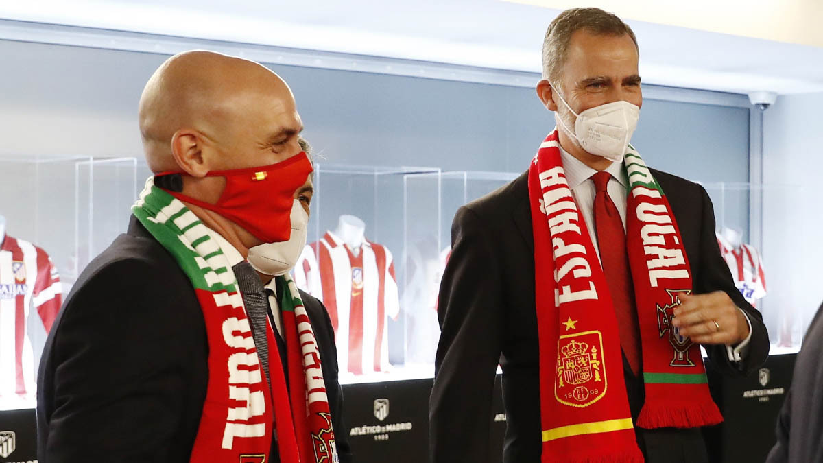 Luis Rubiales y Felipe VI