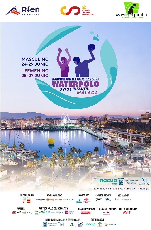 cartel CAMPEONATO DE ESPAÑA INFANTIL 2021