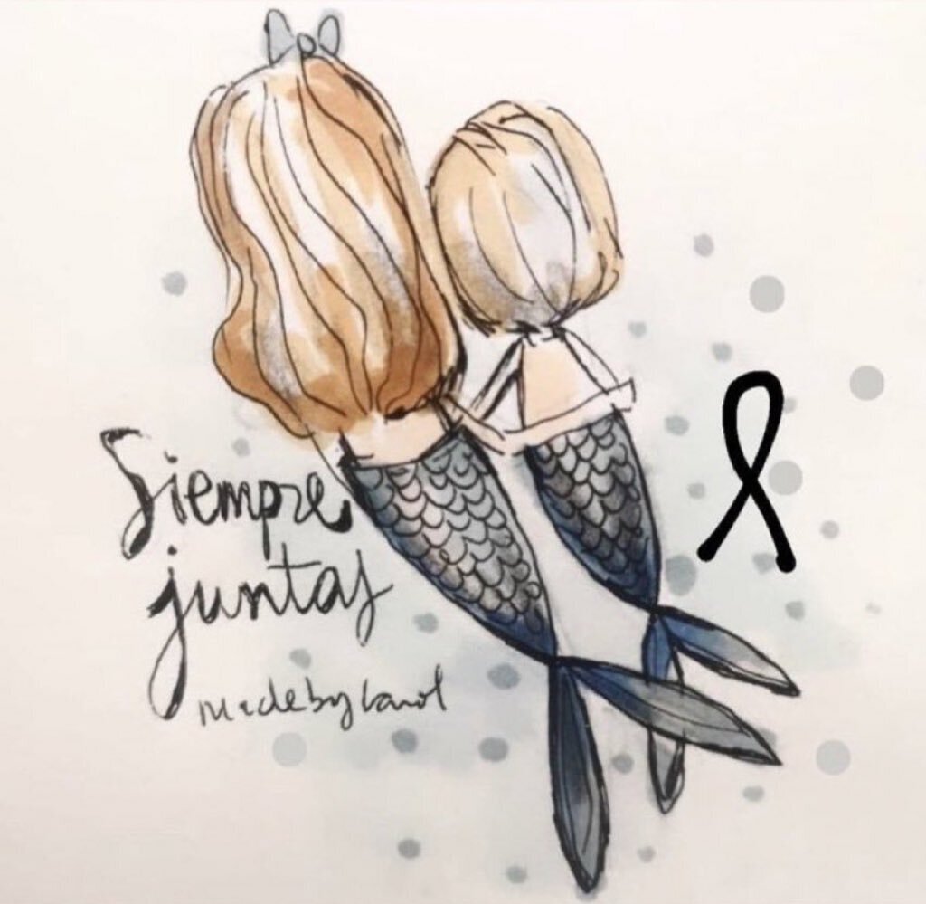 Anna y Olivia son representadas como sirenas por @Madebycarol | Twitter