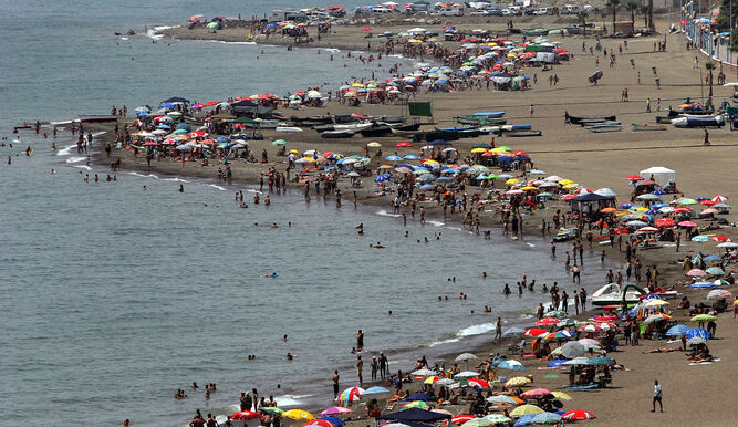 Cala del Moral en Ricón de la Victoria