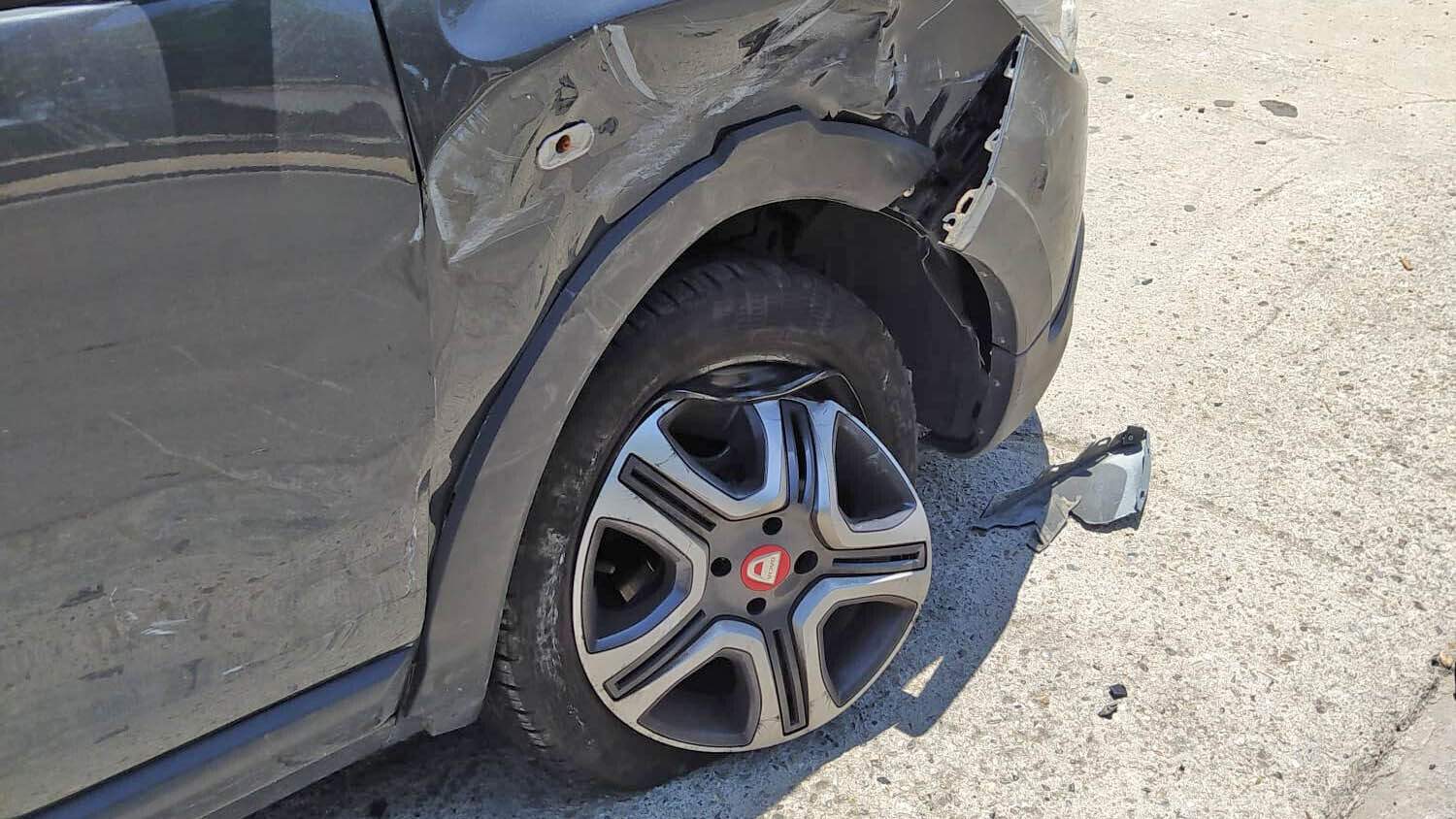Accidente en Avenida Nazaret - Jerez de la Frontera 