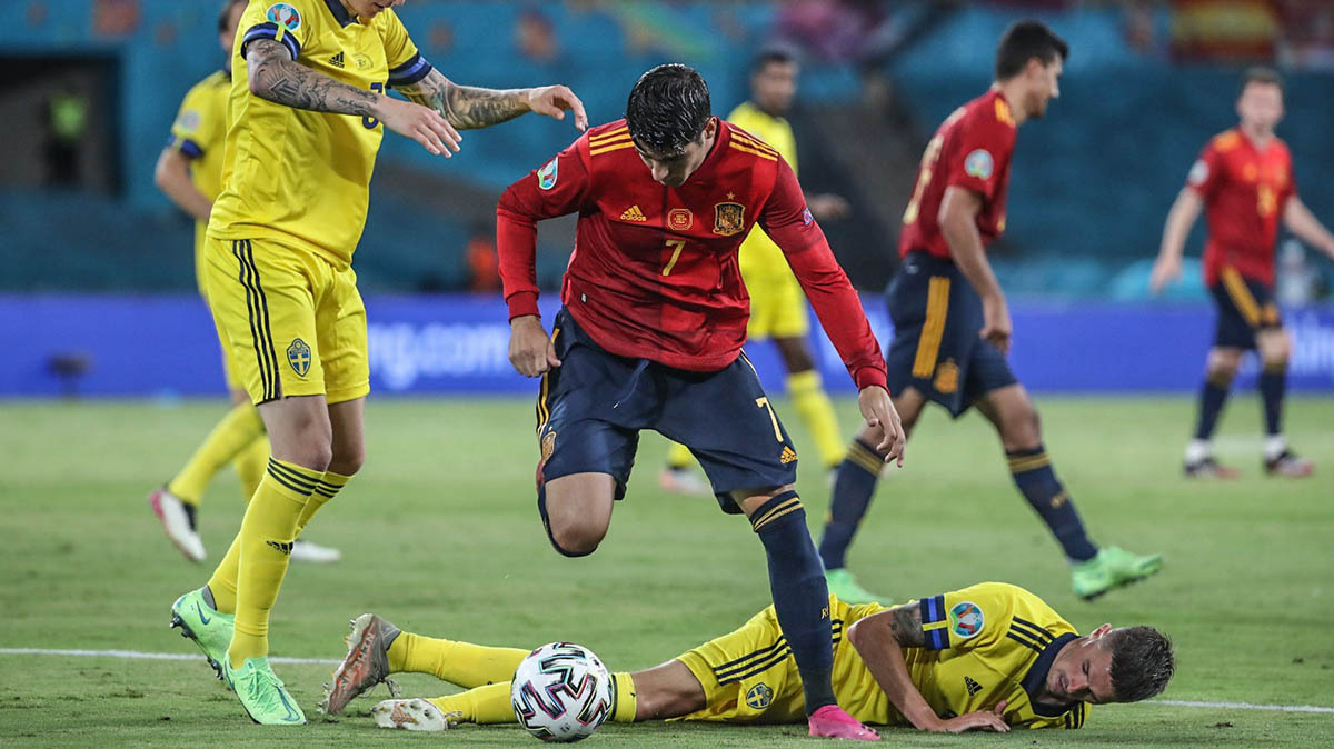 Morata - Selección España - Suecia - Eurocopa 2020