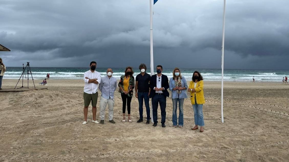 Junta Andalucía Bandera Azul Zahara de los Atunes