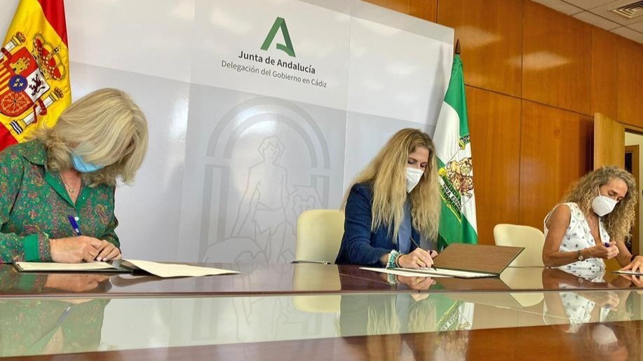 Ana Mestre Junta de Andalucía Mejora Carreteras Alcala del Valle