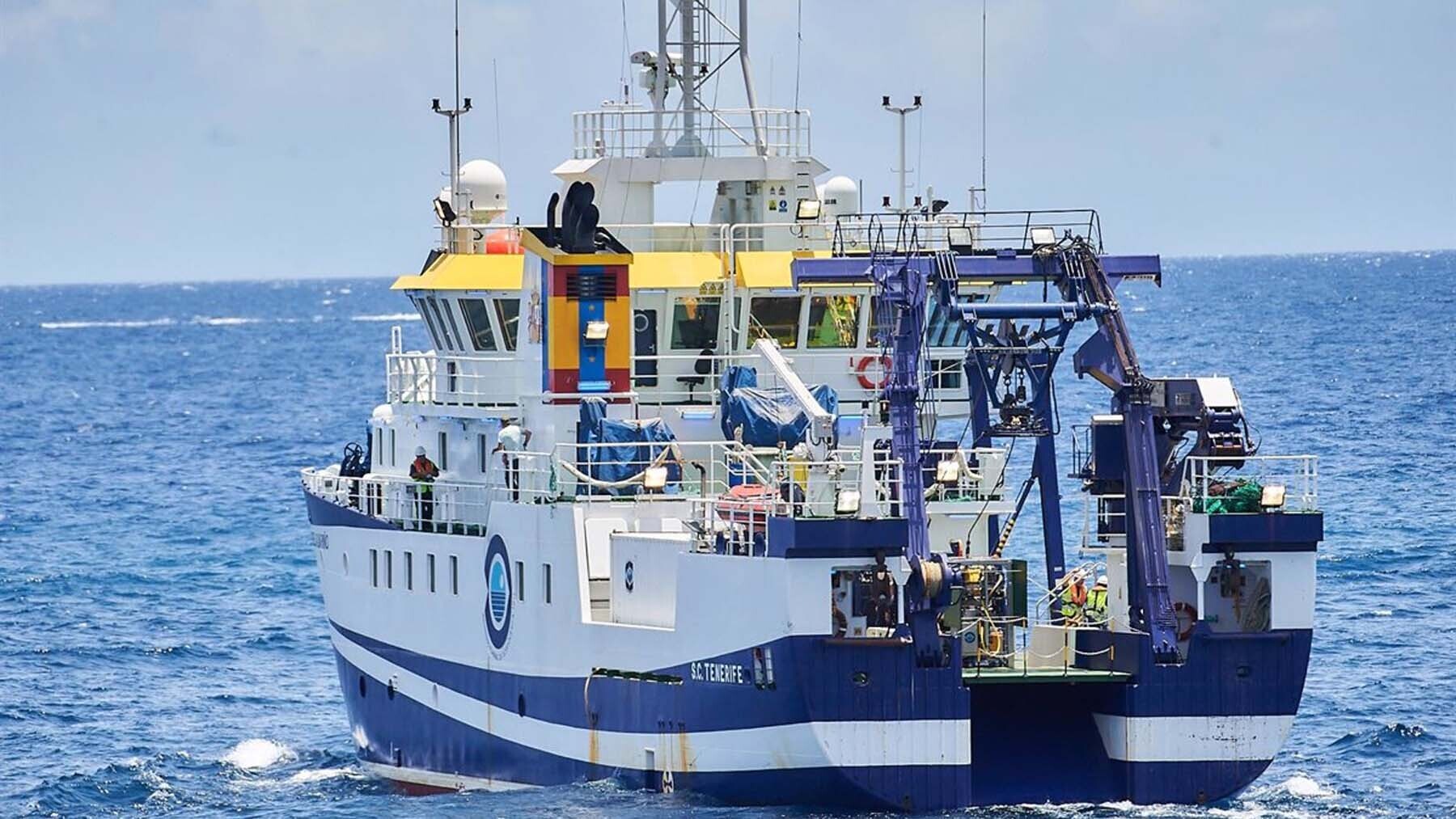 El buque oceanográfico 'Ángeles Alvariño'