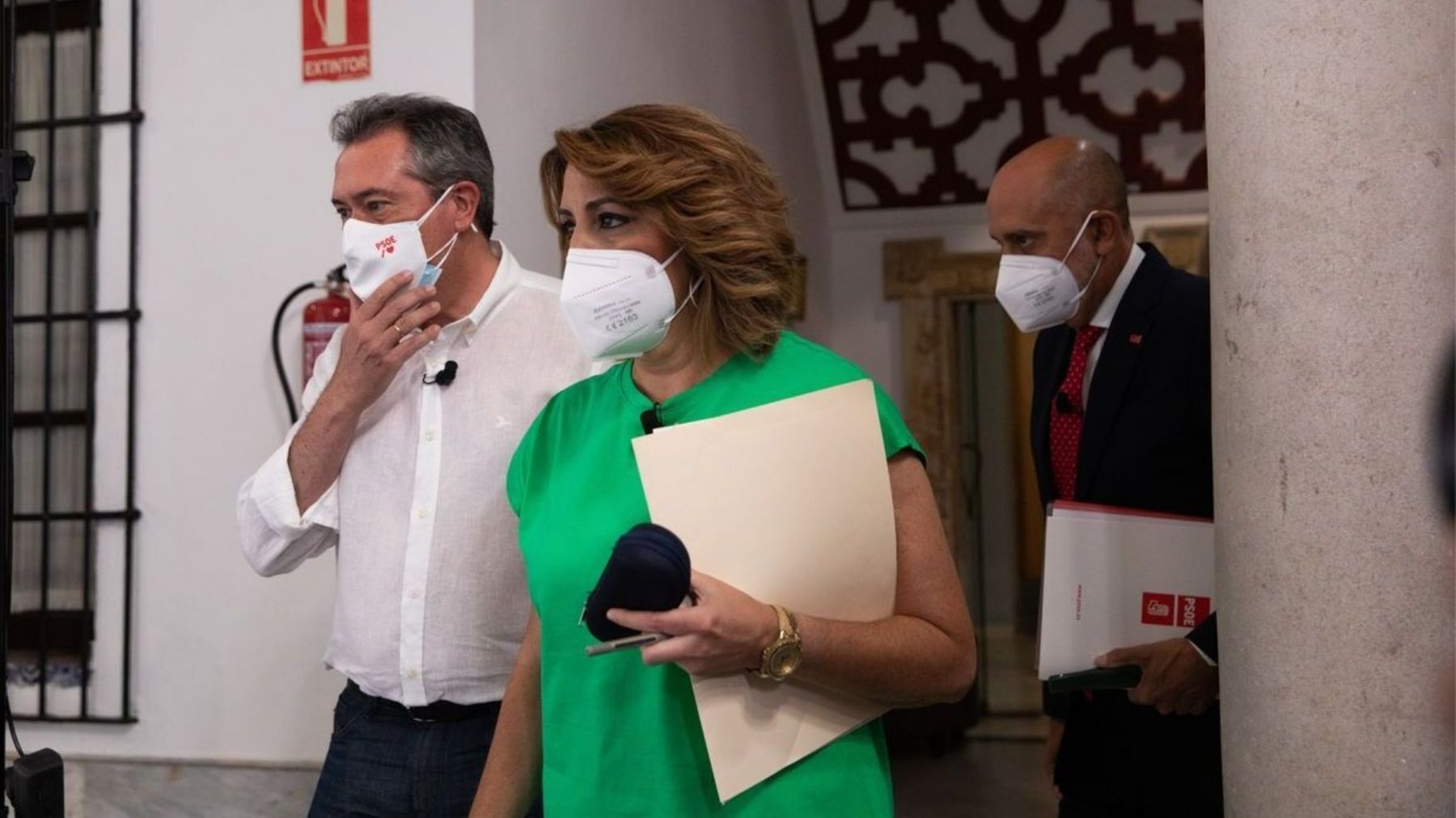 Juan Espadas y Susana Díaz