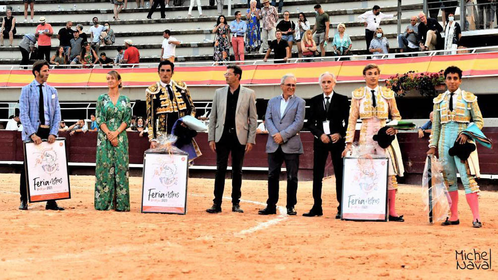 4 Jerezano y Padilla con los premiados
