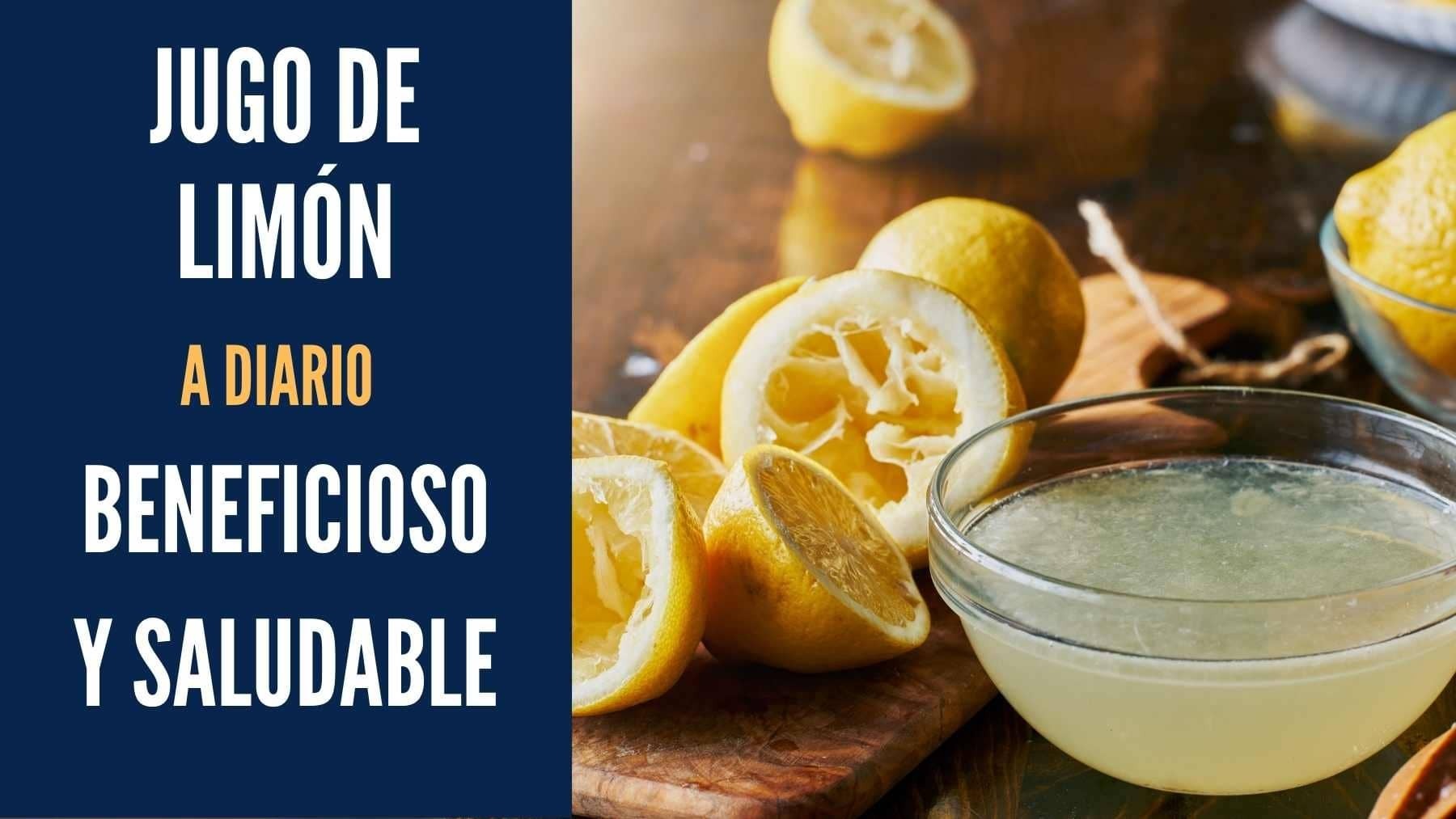 Tomar limón a diario es muy beneficioso para la salud