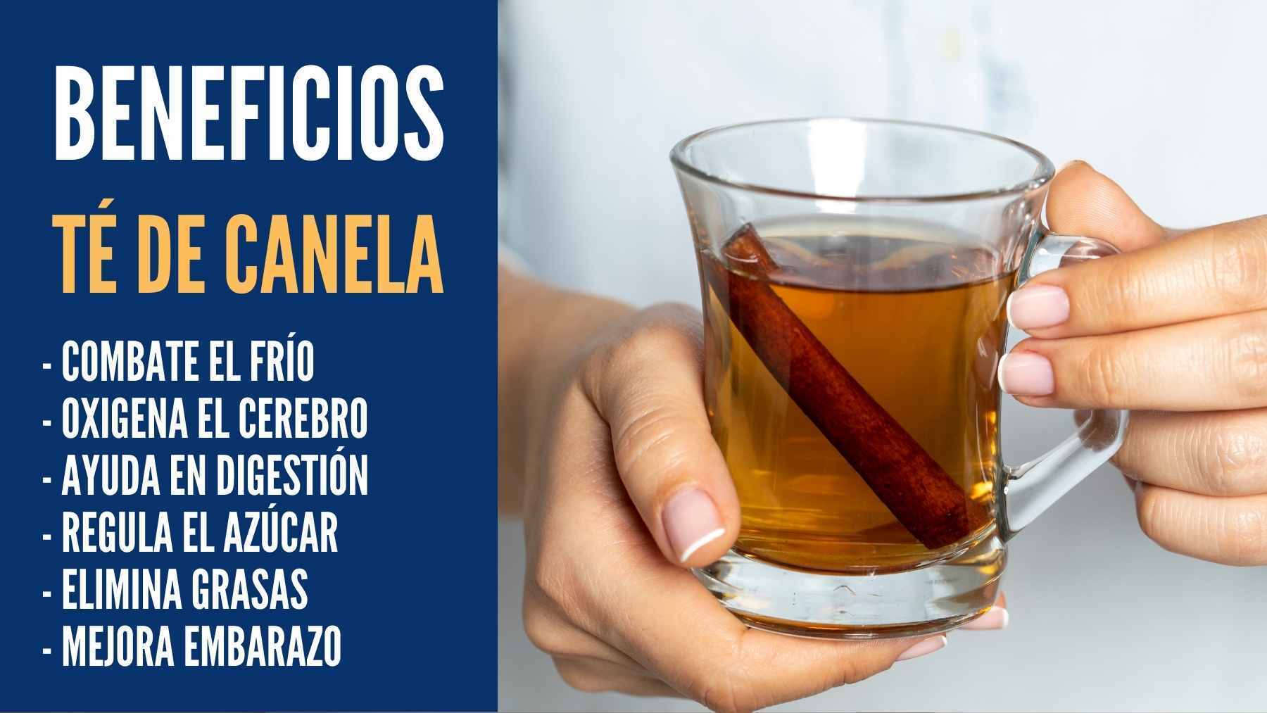 Estos son los 6 grandes beneficios de tomar el saludable té de canela 
