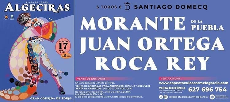 Cartel de toros de Algeciras