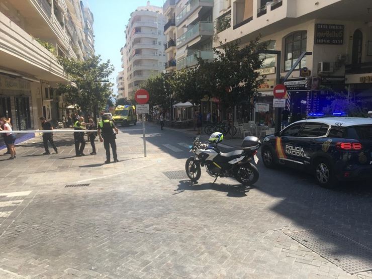 Policía Nacional en la calle