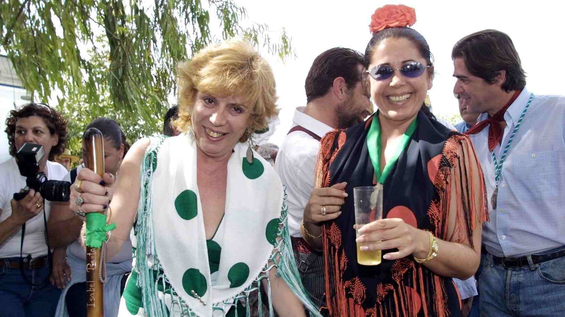 Isabel Pantoja junto a María Jiménez