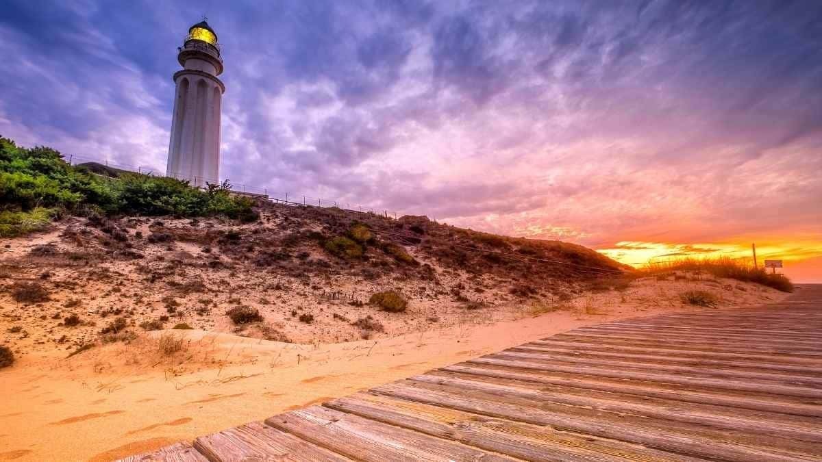 Playa del Faro en Cabo Trafalgar