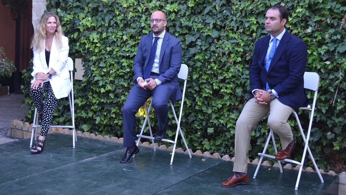 Ana Mestre, Germán Beardo y Carlos Zuñiga