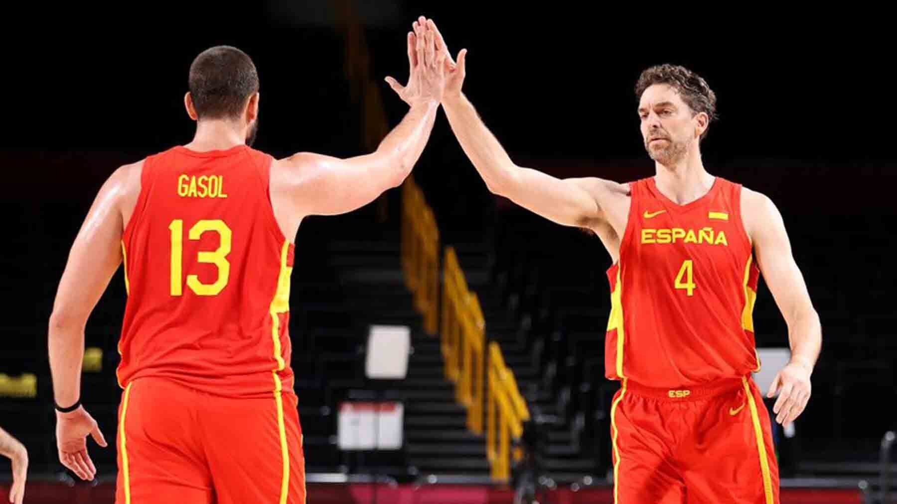Pau Gasol y Marc Gasol