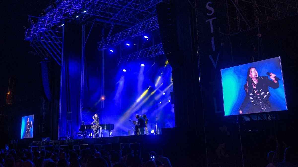 Éxito de India Martínez en un concierto de ensueño en Tío pepe Festival en Jerez