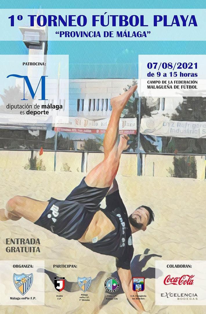 Cartel Torneo Fútbol Playa Provincia de <a  data-cke-saved-href='https://www.elmira.es/seccion/malaga/' href='https://www.elmira.es/seccion/malaga/'
                                       title='Málaga' target='_blank'>Málaga</a>