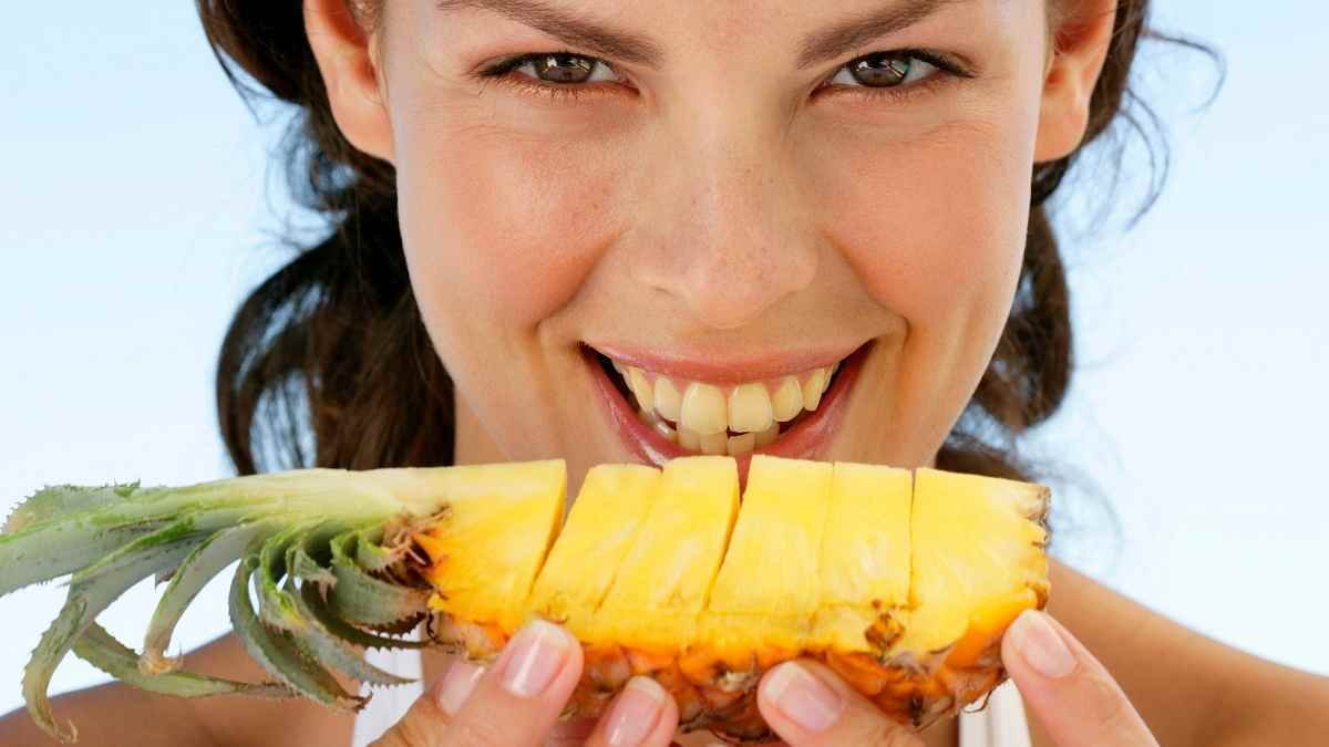 Comer piña fresca todos los días tiene beneficios nutricionales