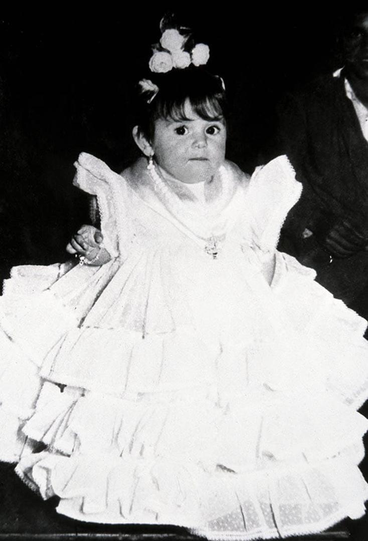 Isabel Pantoja de niña